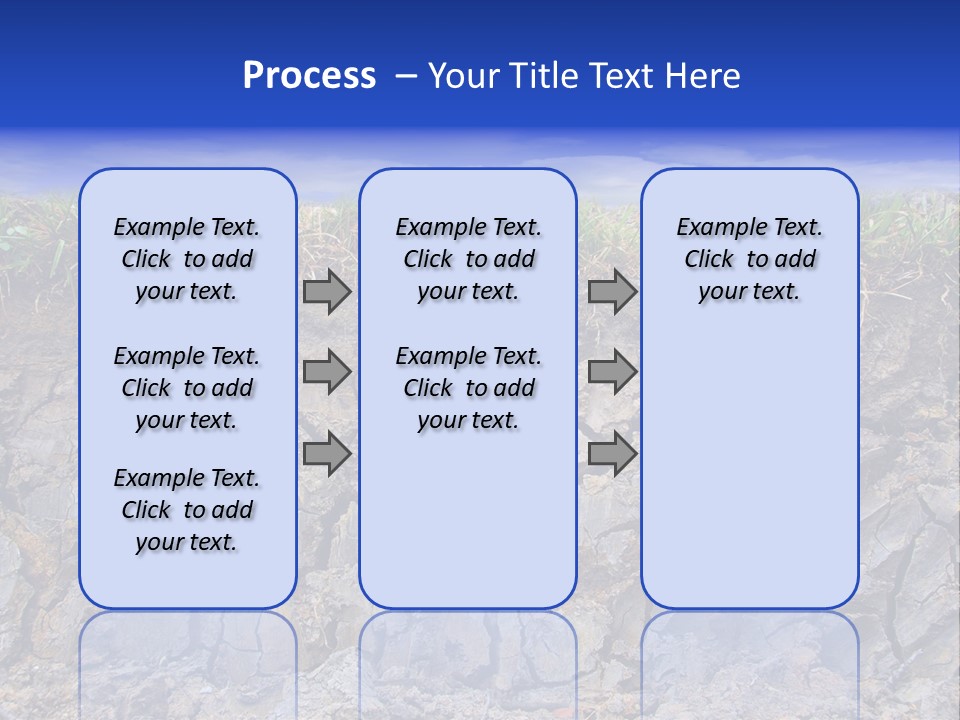 Outdoor Nature Dry PowerPoint Template