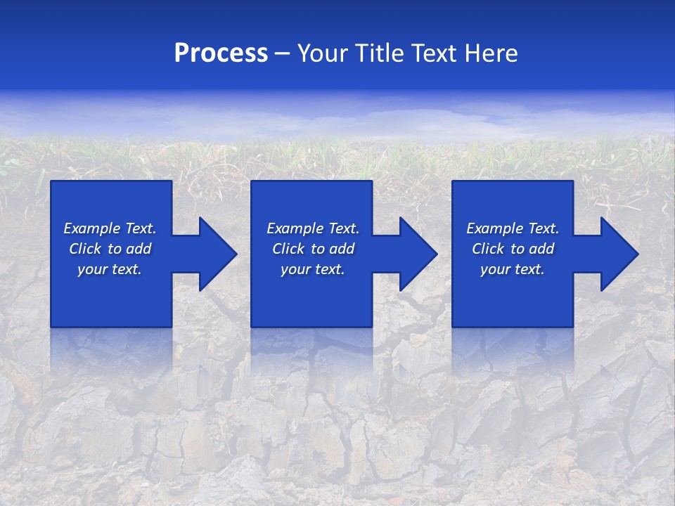 Outdoor Nature Dry PowerPoint Template