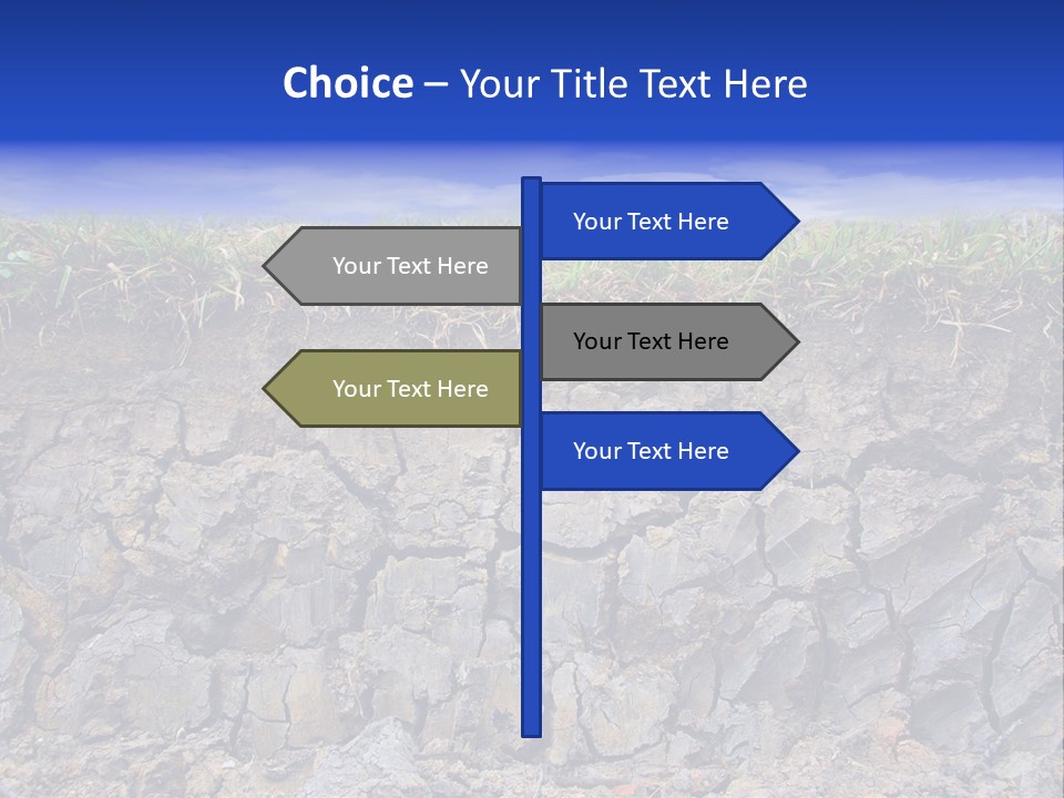 Outdoor Nature Dry PowerPoint Template