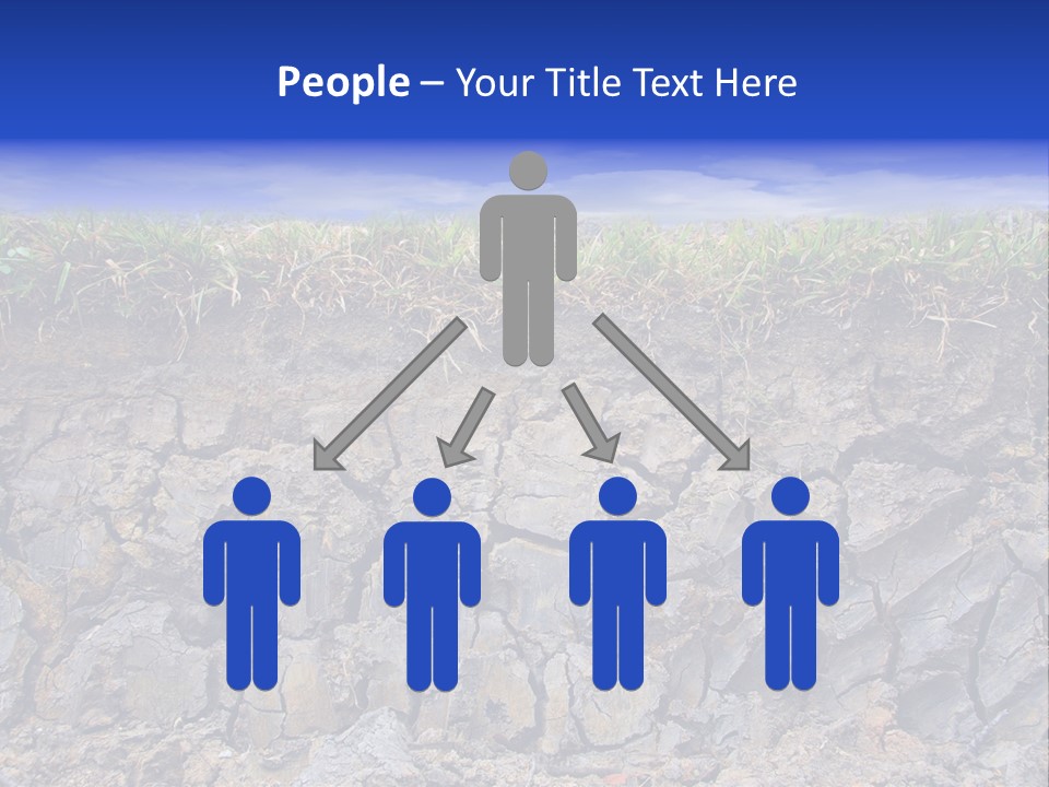 Outdoor Nature Dry PowerPoint Template