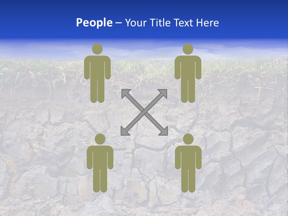 Outdoor Nature Dry PowerPoint Template