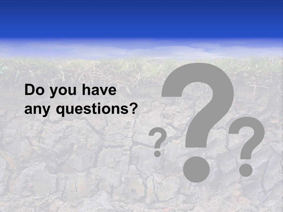 Outdoor Nature Dry PowerPoint Template