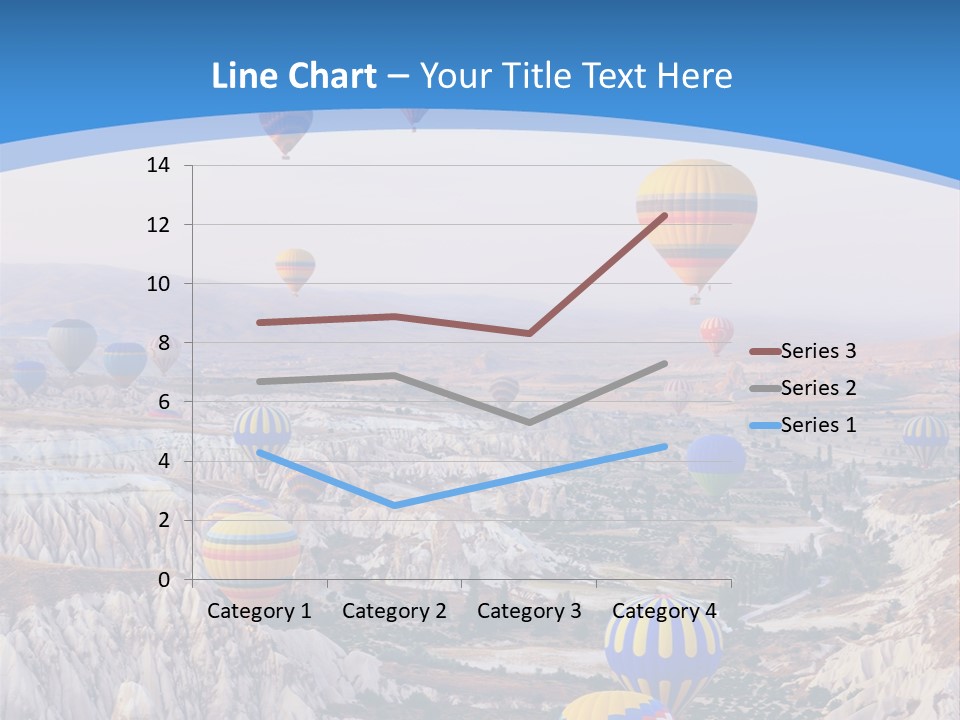 Ballooning Ballon Flying PowerPoint Template