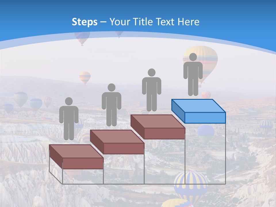 Ballooning Ballon Flying PowerPoint Template