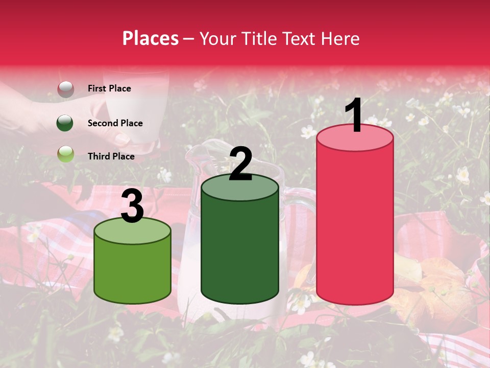 Cheese Grass Snow PowerPoint Template