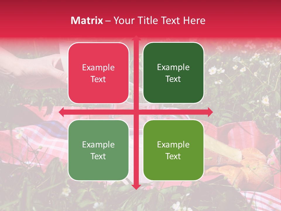 Cheese Grass Snow PowerPoint Template