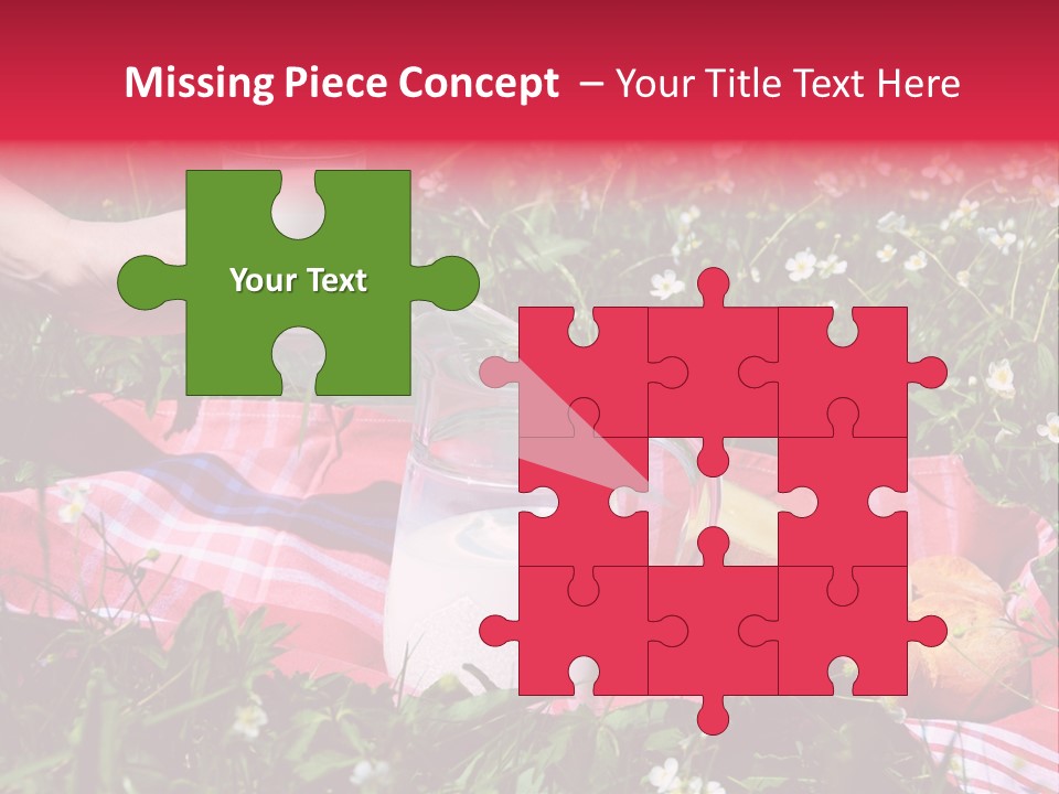 Cheese Grass Snow PowerPoint Template