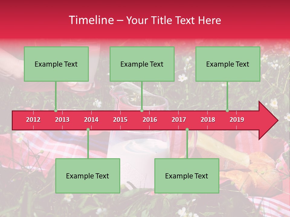 Cheese Grass Snow PowerPoint Template
