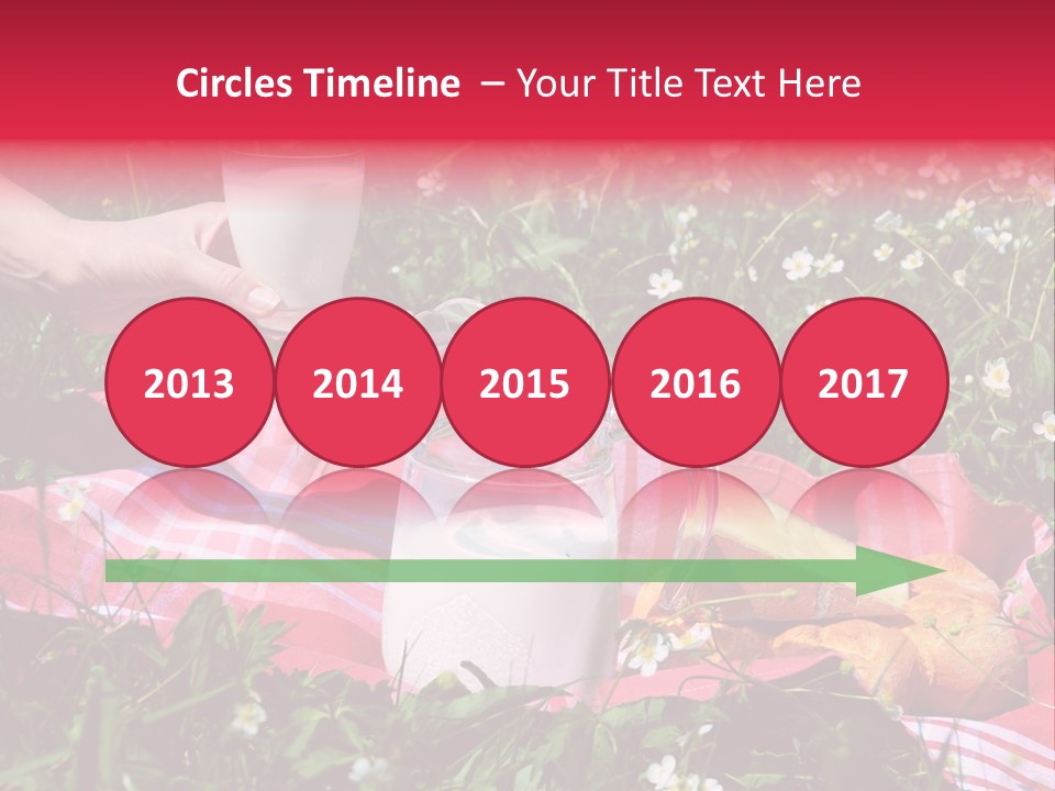 Cheese Grass Snow PowerPoint Template