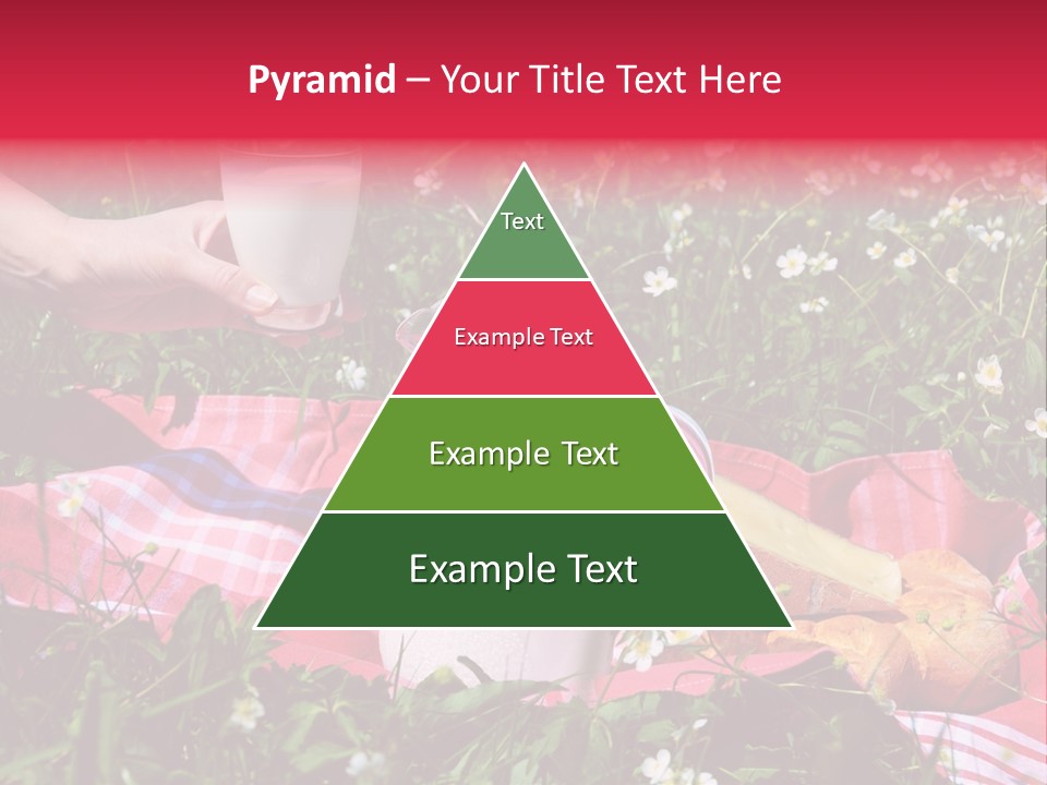 Cheese Grass Snow PowerPoint Template