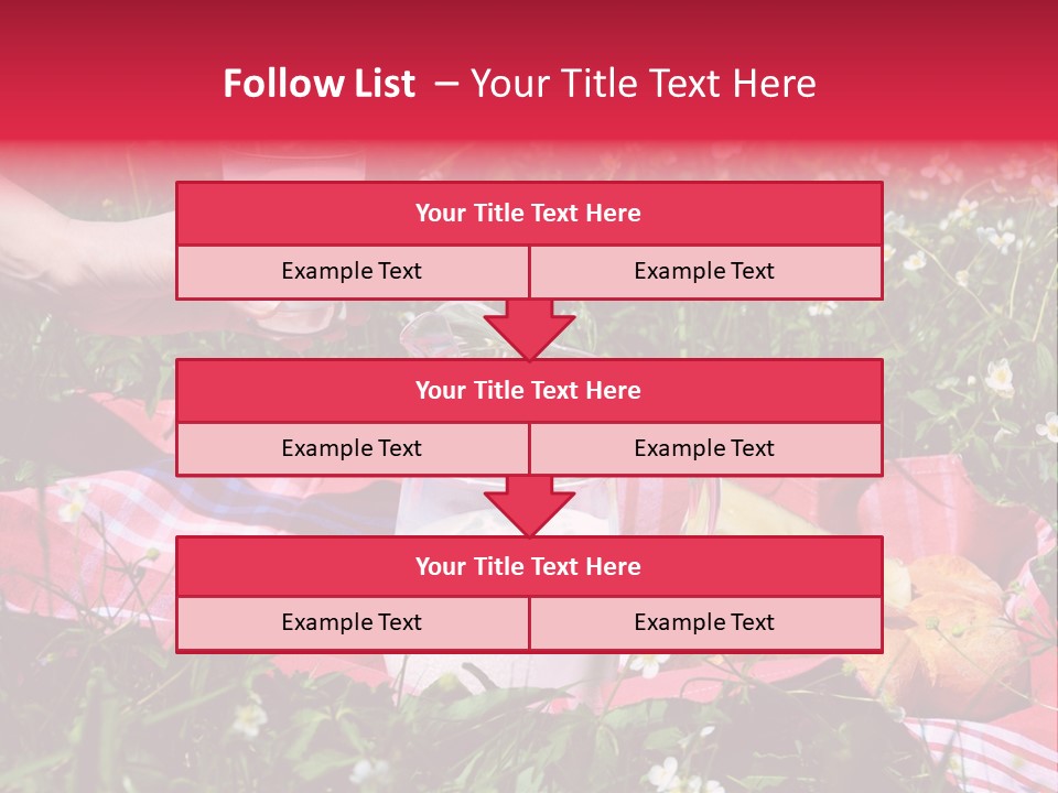 Cheese Grass Snow PowerPoint Template
