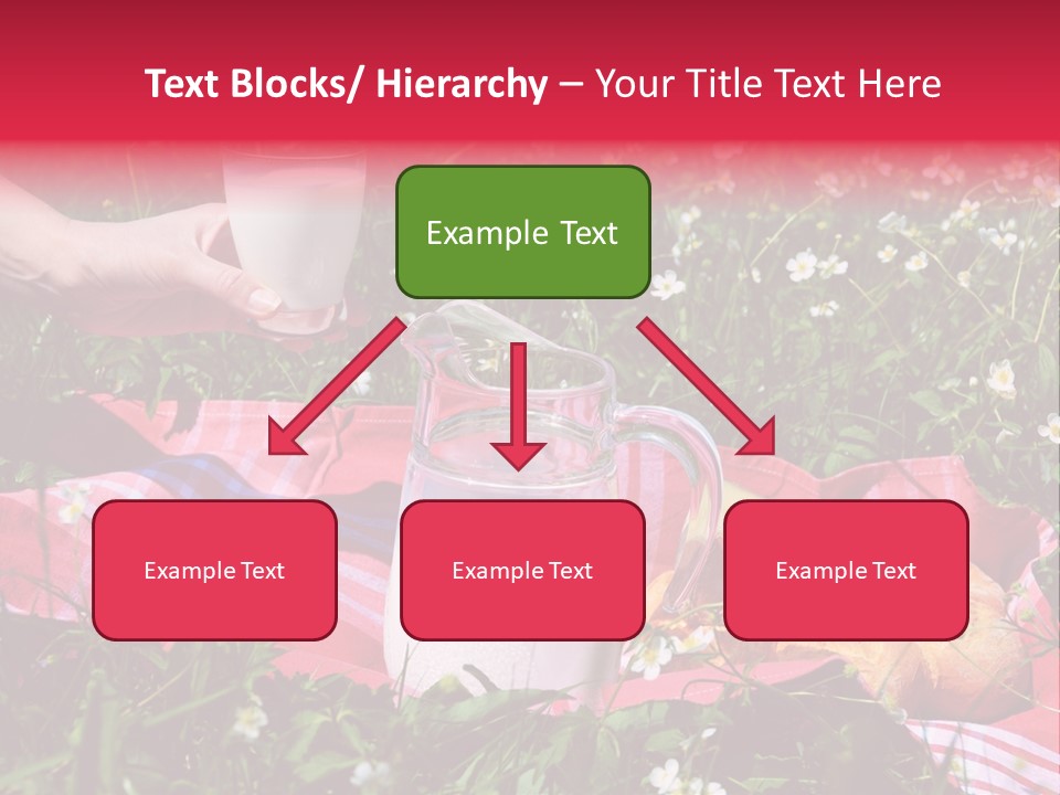 Cheese Grass Snow PowerPoint Template