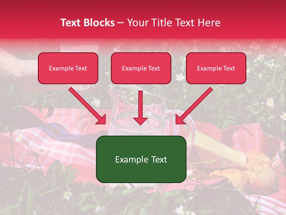 Cheese Grass Snow PowerPoint Template