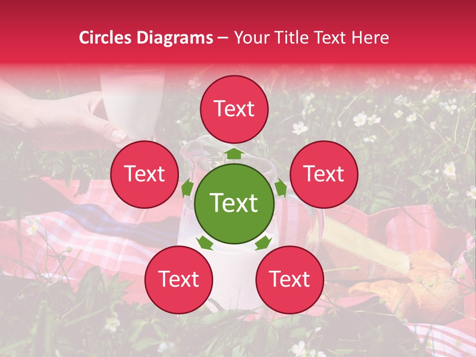 Cheese Grass Snow PowerPoint Template