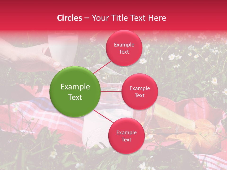 Cheese Grass Snow PowerPoint Template