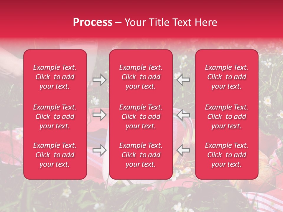 Cheese Grass Snow PowerPoint Template