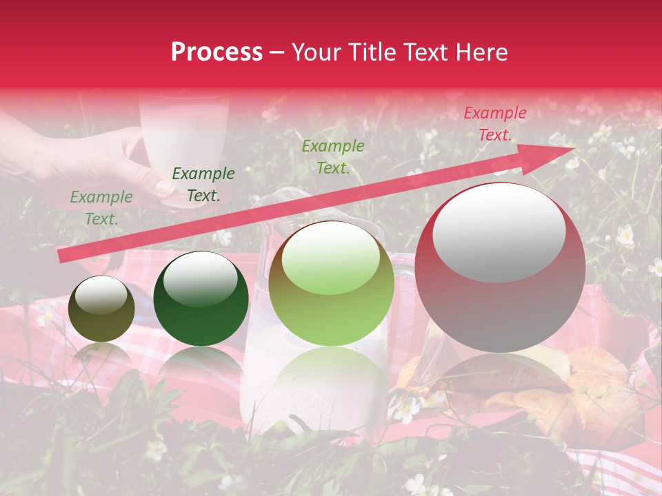 Cheese Grass Snow PowerPoint Template