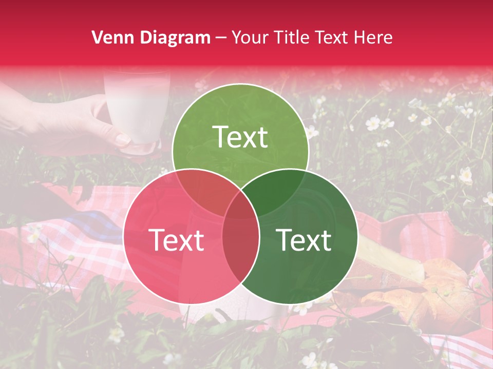 Cheese Grass Snow PowerPoint Template