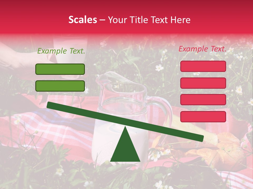 Cheese Grass Snow PowerPoint Template
