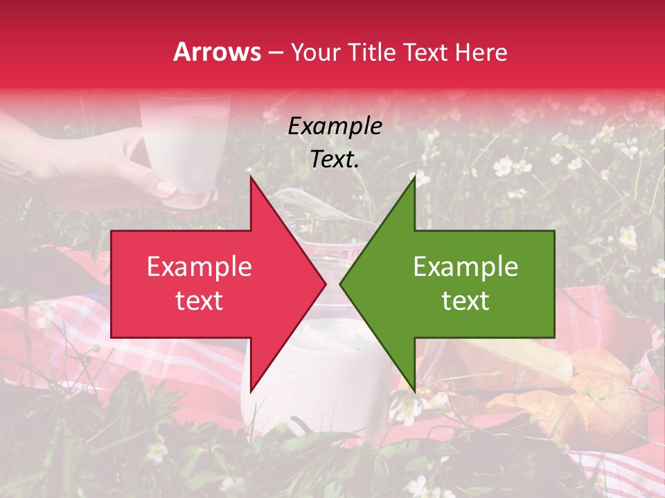 Cheese Grass Snow PowerPoint Template