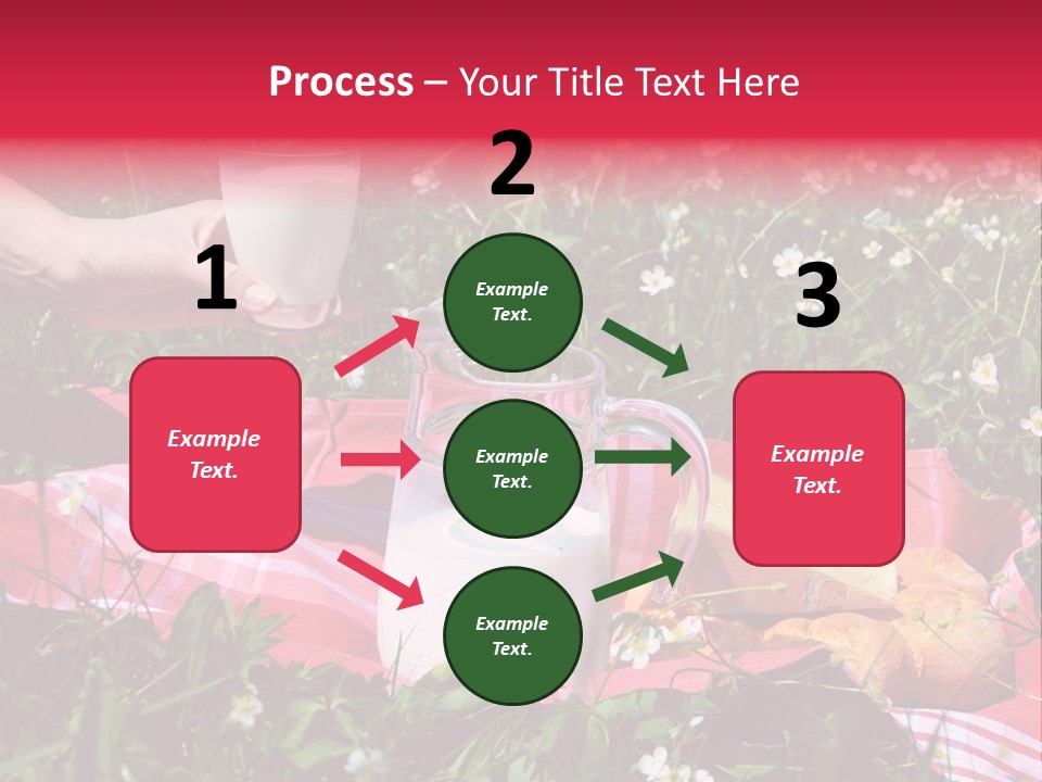 Cheese Grass Snow PowerPoint Template