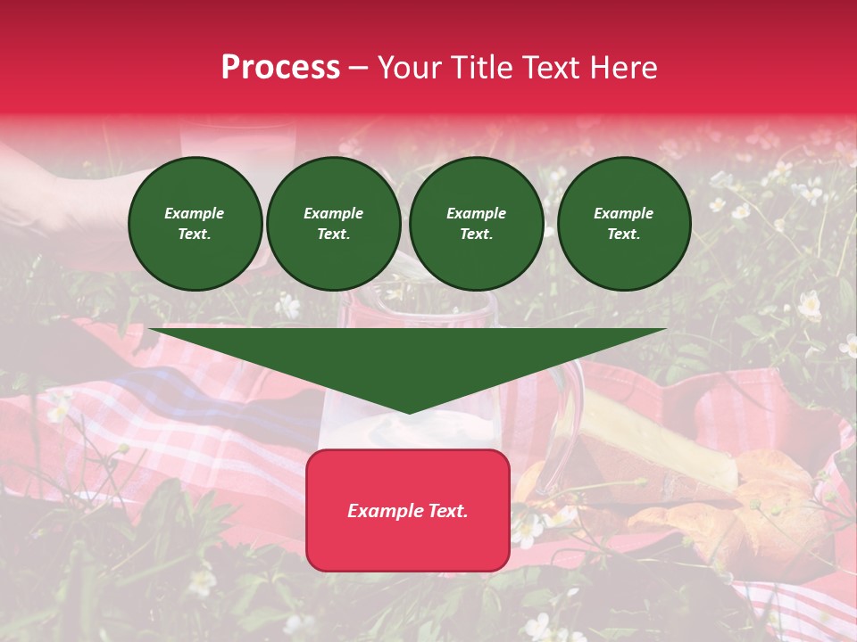 Cheese Grass Snow PowerPoint Template