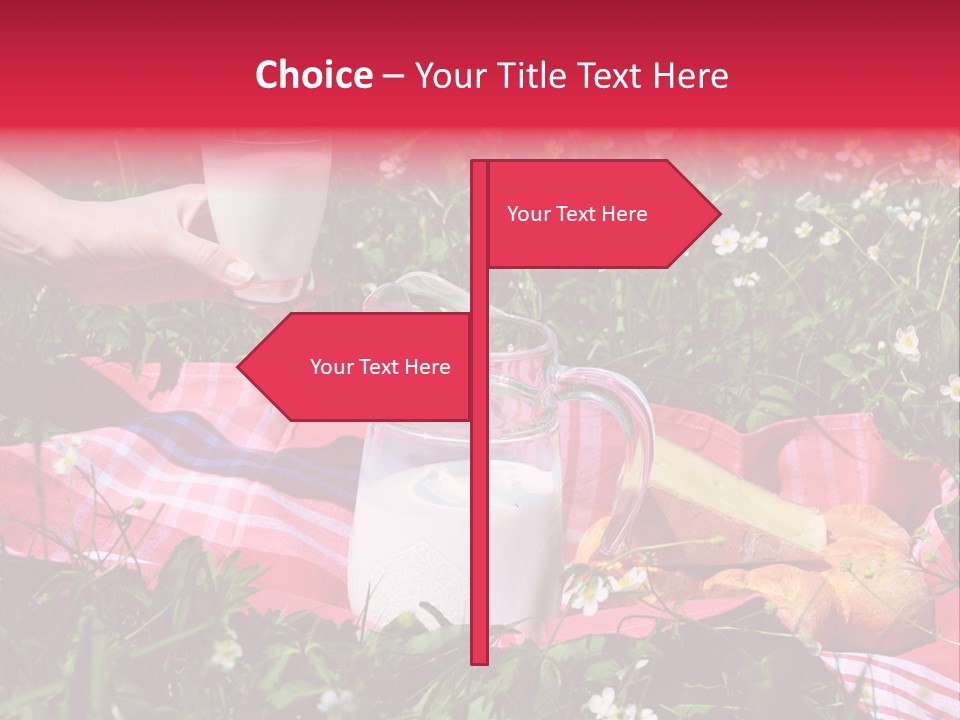 Cheese Grass Snow PowerPoint Template