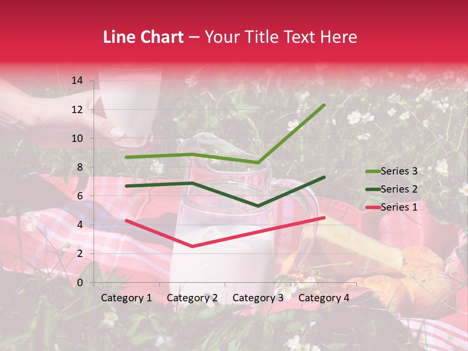 Cheese Grass Snow PowerPoint Template
