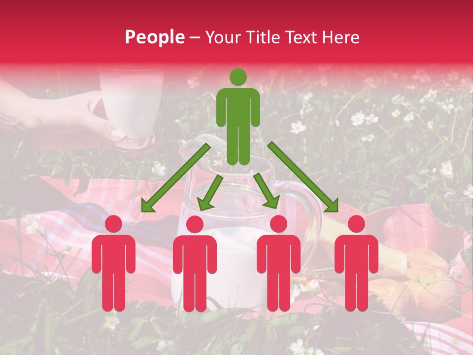 Cheese Grass Snow PowerPoint Template