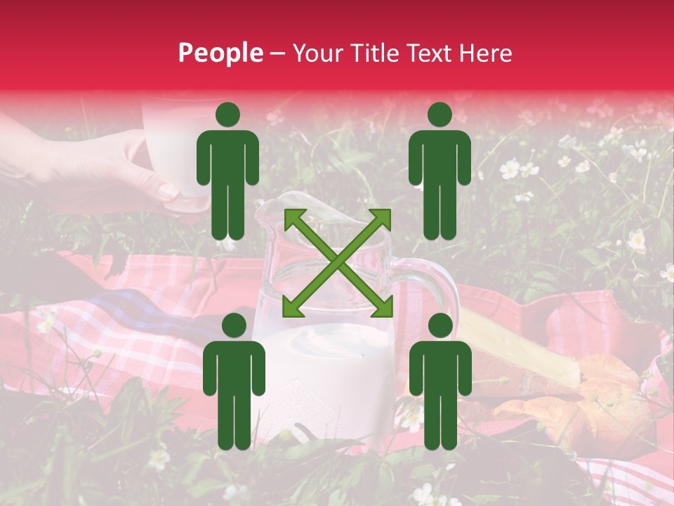 Cheese Grass Snow PowerPoint Template