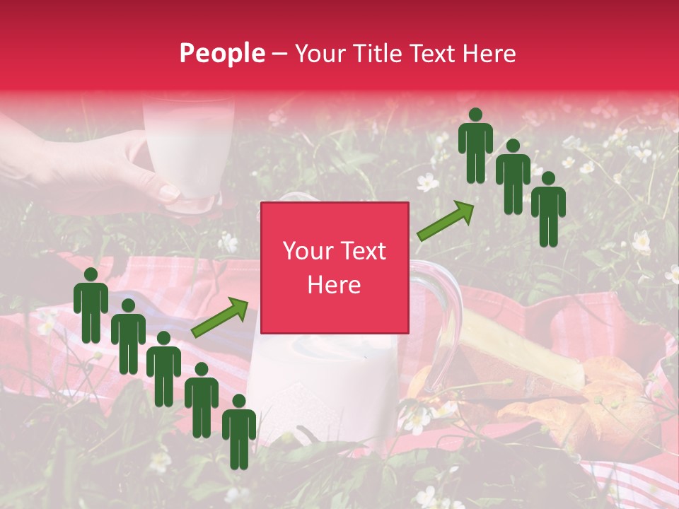 Cheese Grass Snow PowerPoint Template