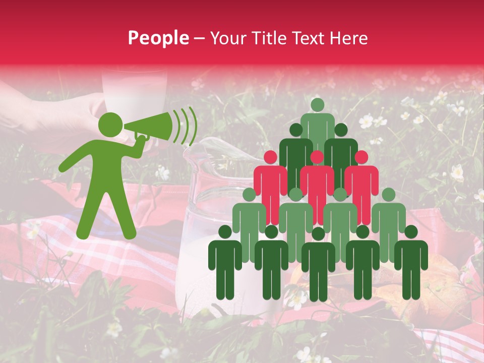 Cheese Grass Snow PowerPoint Template