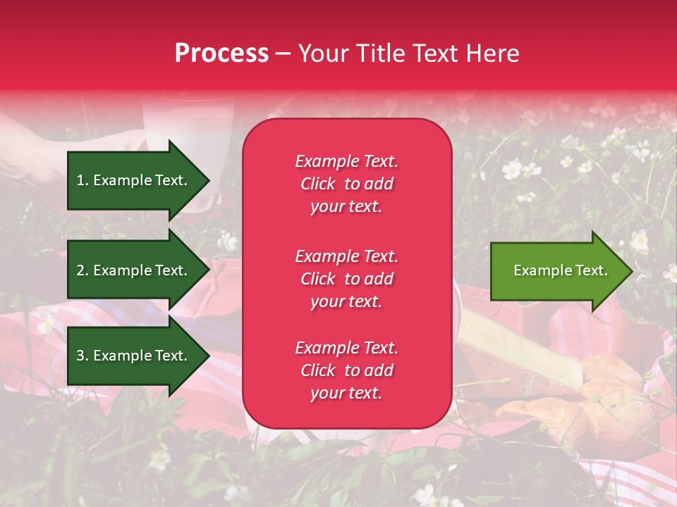 Towel Summer Milky PowerPoint Template