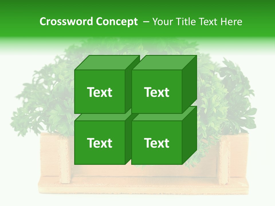 Garden Parsley Green PowerPoint Template