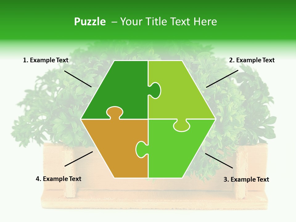 Garden Parsley Green PowerPoint Template