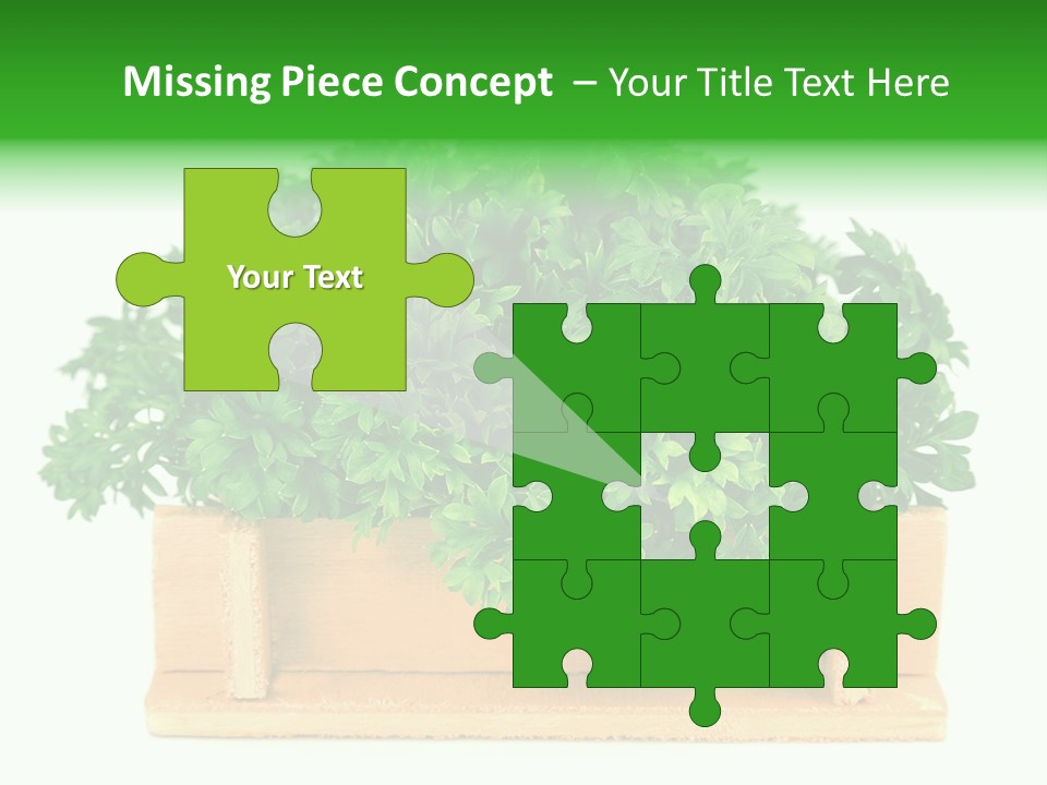 Garden Parsley Green PowerPoint Template