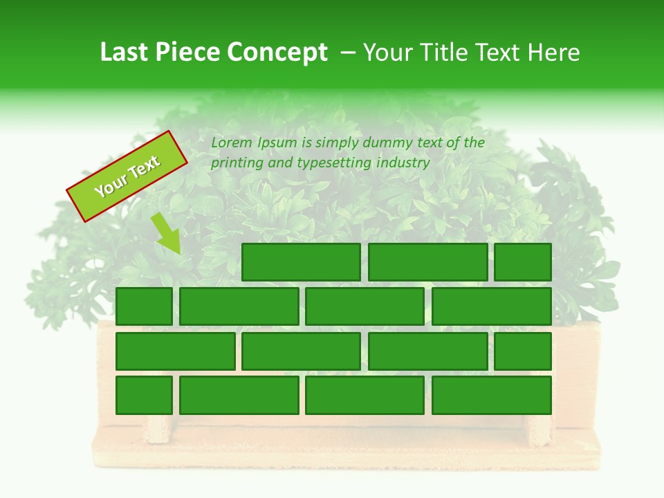 Garden Parsley Green PowerPoint Template
