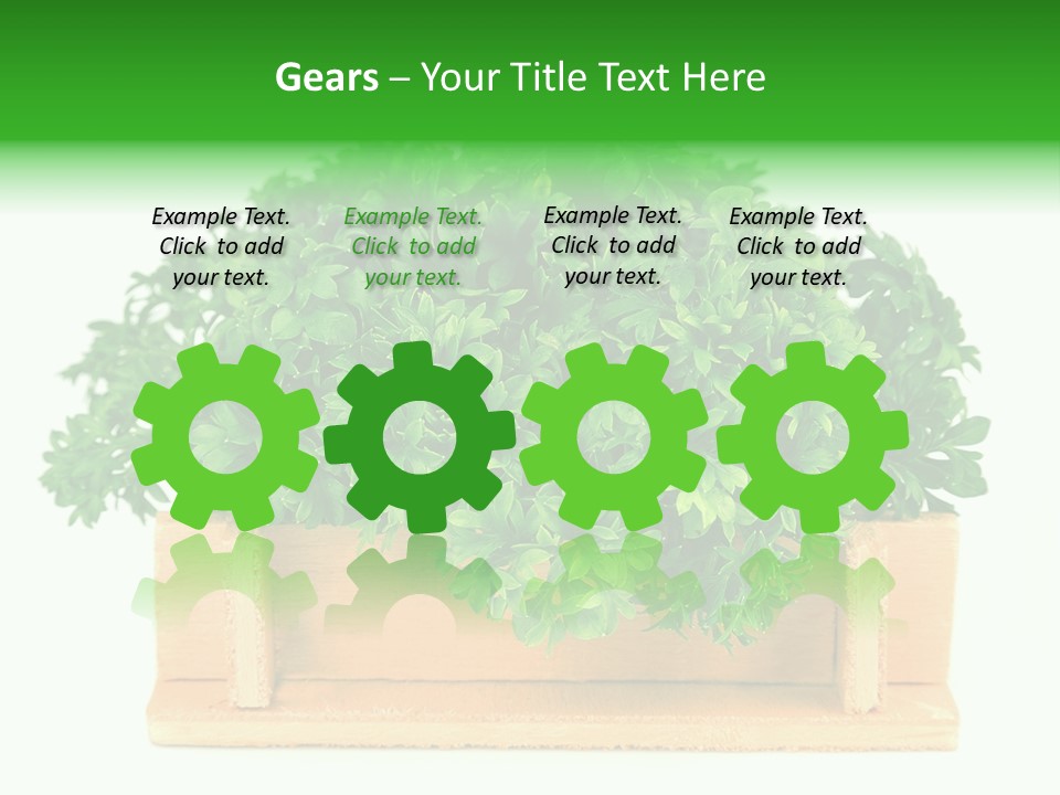 Garden Parsley Green PowerPoint Template