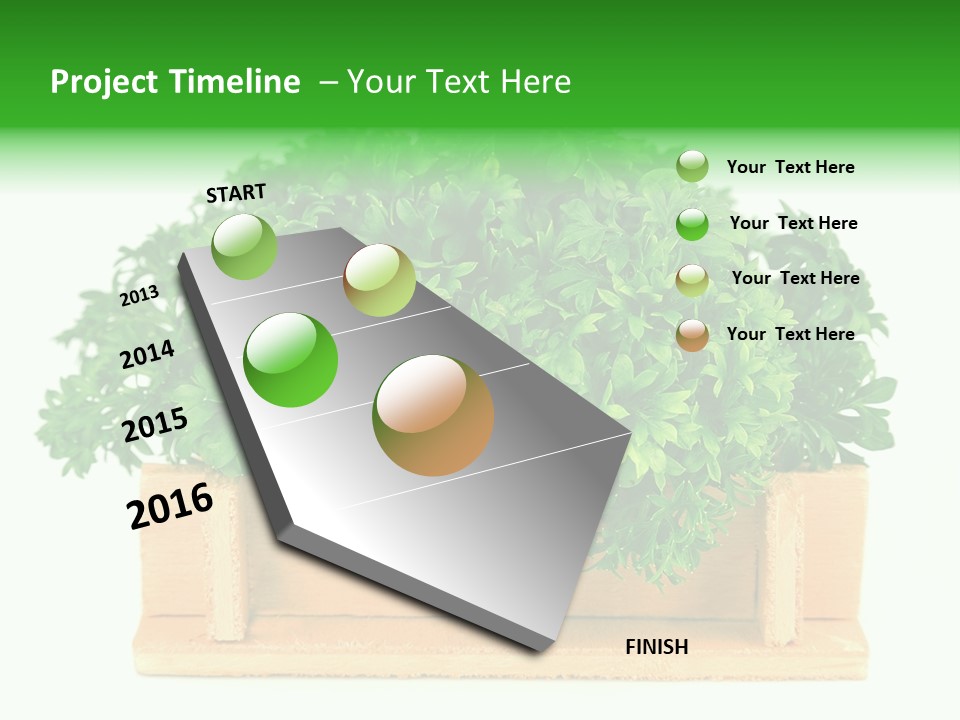 Garden Parsley Green PowerPoint Template