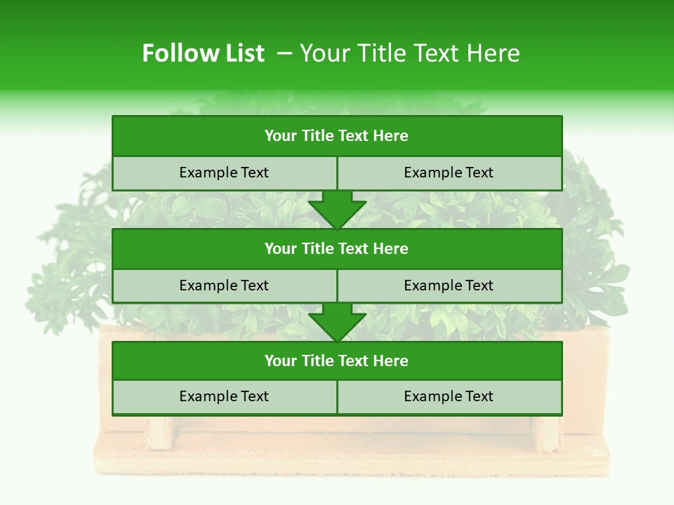 Garden Parsley Green PowerPoint Template