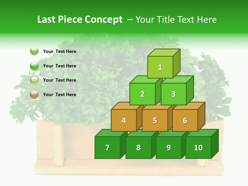 Garden Parsley Green PowerPoint Template
