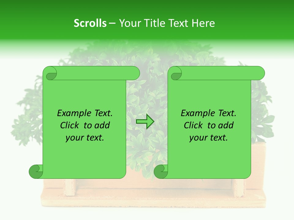 Garden Parsley Green PowerPoint Template