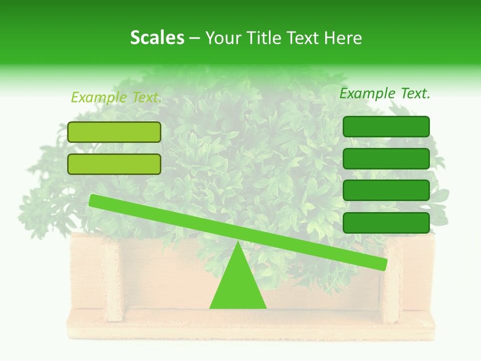 Garden Parsley Green PowerPoint Template