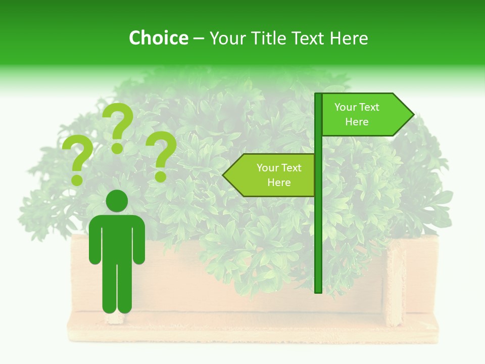 Garden Parsley Green PowerPoint Template