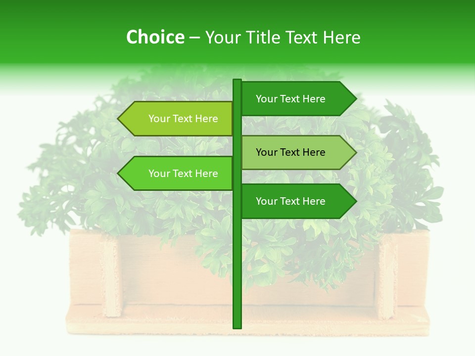 Garden Parsley Green PowerPoint Template