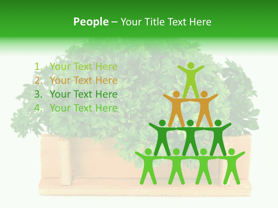 Garden Parsley Green PowerPoint Template