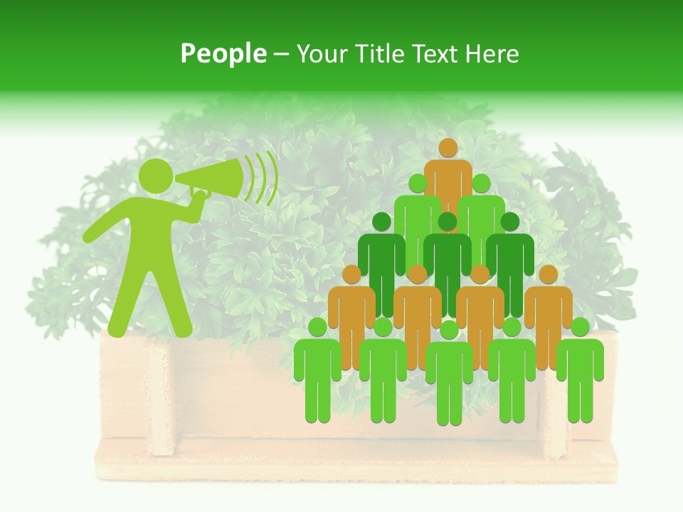 Garden Parsley Green PowerPoint Template