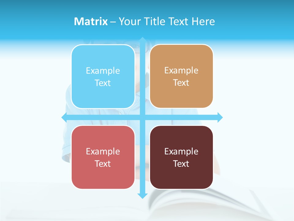 Preschool People Eyeglasses PowerPoint Template