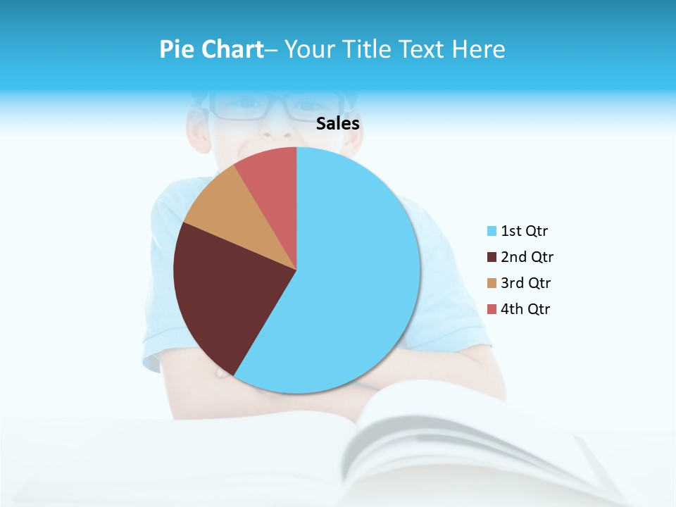 Preschool People Eyeglasses PowerPoint Template