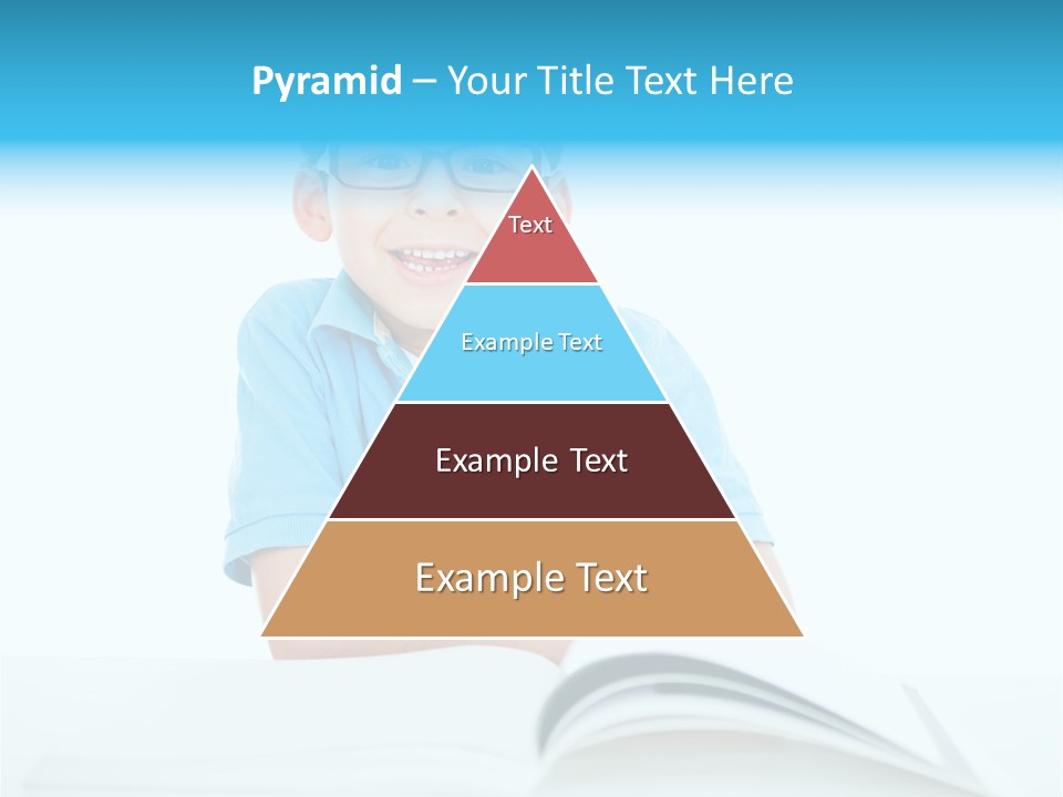 Preschool People Eyeglasses PowerPoint Template